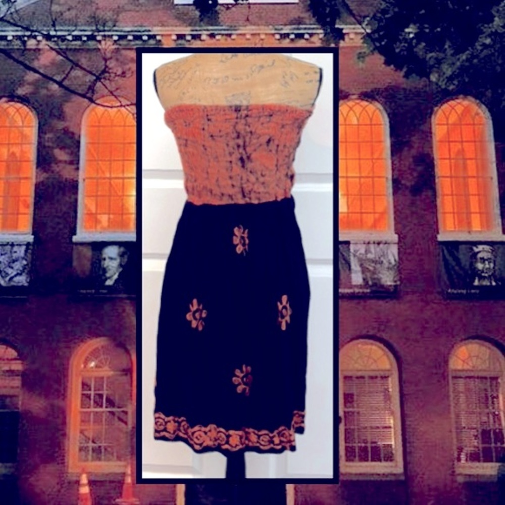 HANDMADE FALL DRESS - Picture 2 of 2